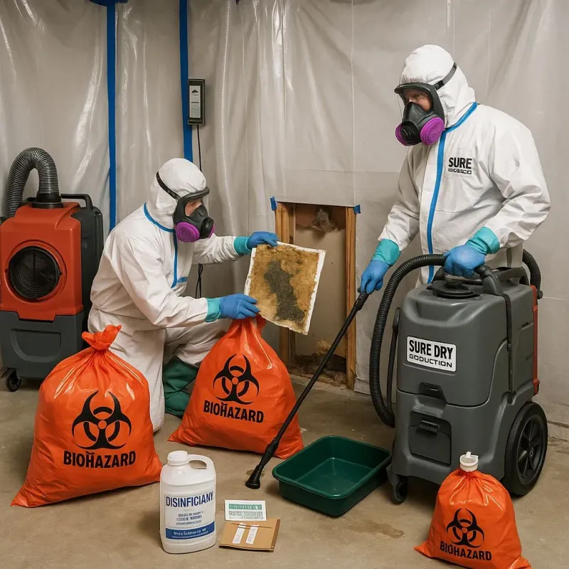 Contaminated Water Handling Protocols process in Malvern, OH